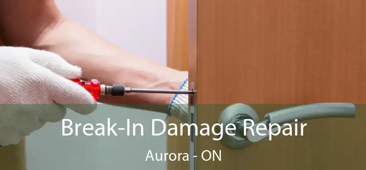  Break-In Damage Repair Aurora - ON