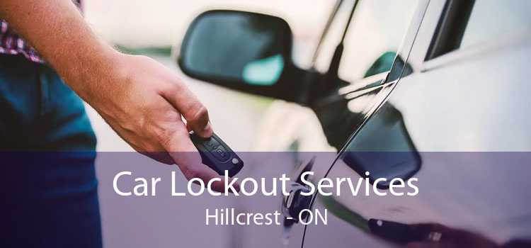 Car Lockout Services Hillcrest - ON