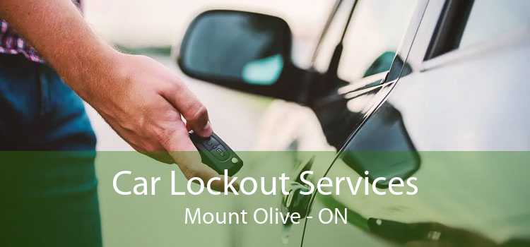 Car Lockout Services Mount Olive - ON