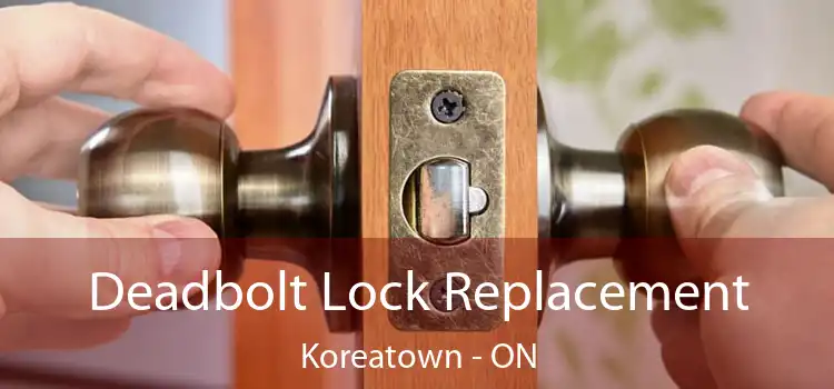  Deadbolt Lock Replacement Koreatown - ON