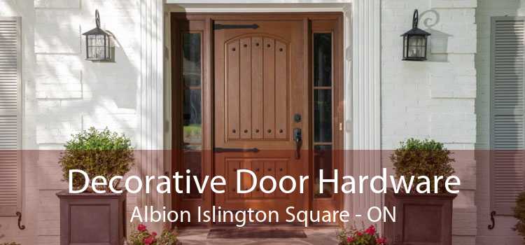 Decorative Door Hardware Albion Islington Square - ON