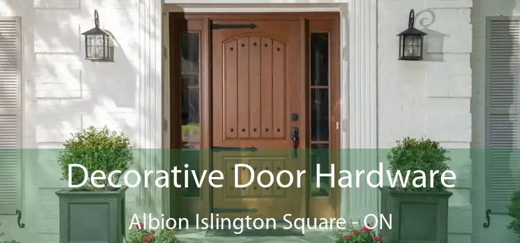 Decorative Door Hardware Albion Islington Square - ON