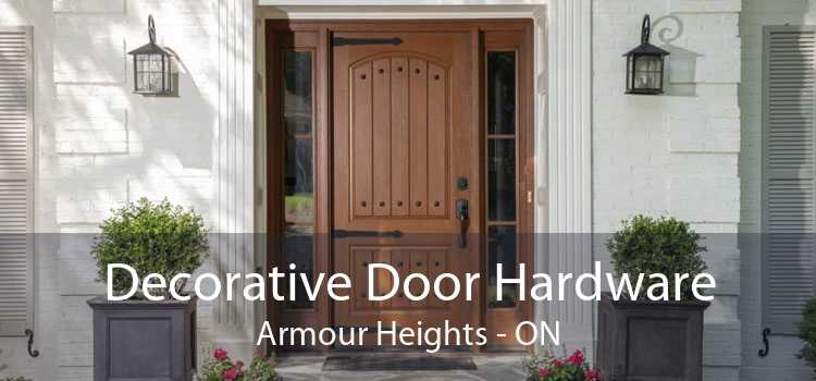 Decorative Door Hardware Armour Heights - ON