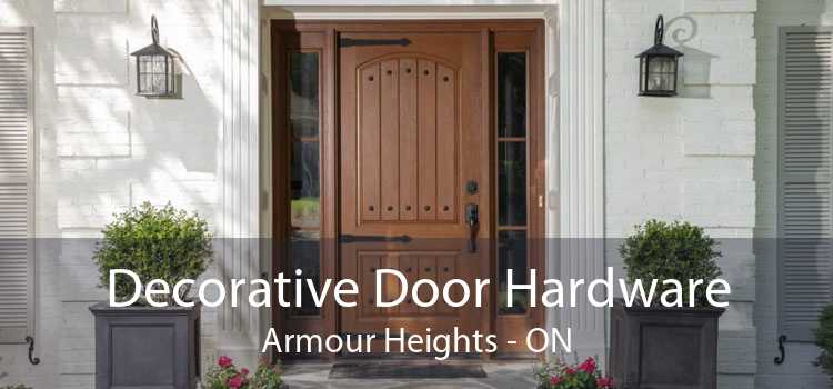 Decorative Door Hardware Armour Heights - ON