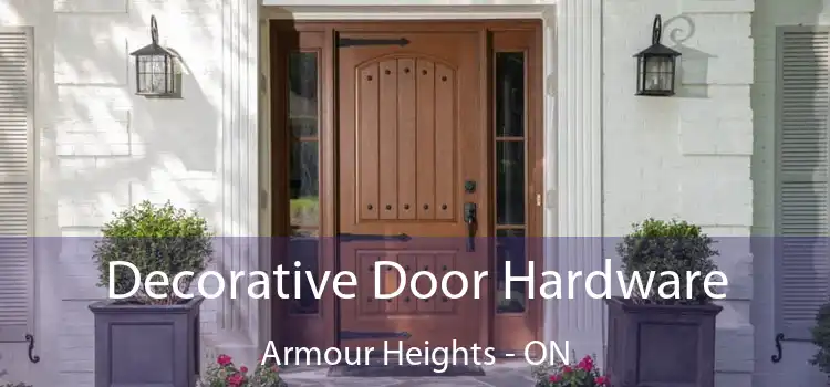  Decorative Door Hardware Armour Heights - ON