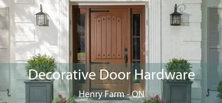 Decorative Door Hardware Henry Farm - ON