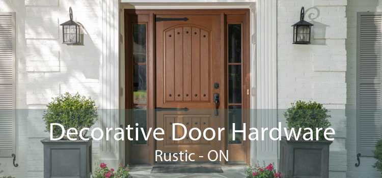 Decorative Door Hardware Rustic - ON