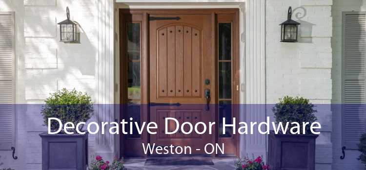 Decorative Door Hardware Weston - ON