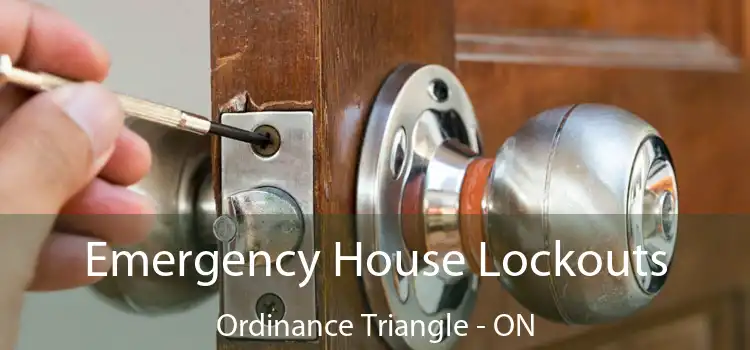  Emergency House Lockouts Ordinance Triangle - ON