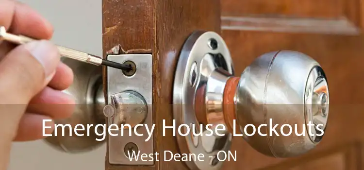  Emergency House Lockouts West Deane - ON