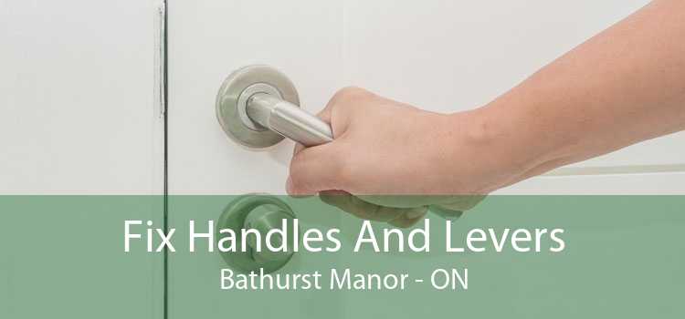 Fix Handles And Levers Bathurst Manor - ON