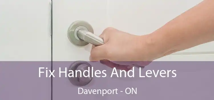  Fix Handles And Levers Davenport - ON