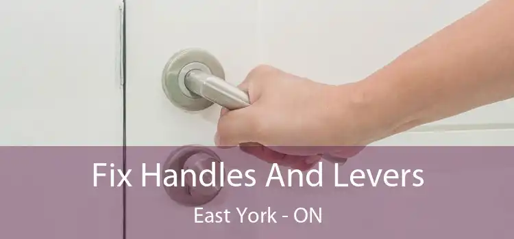  Fix Handles And Levers East York - ON