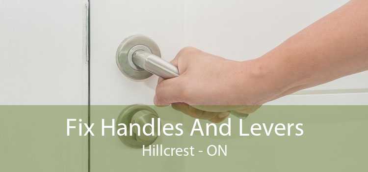 Fix Handles And Levers Hillcrest - ON