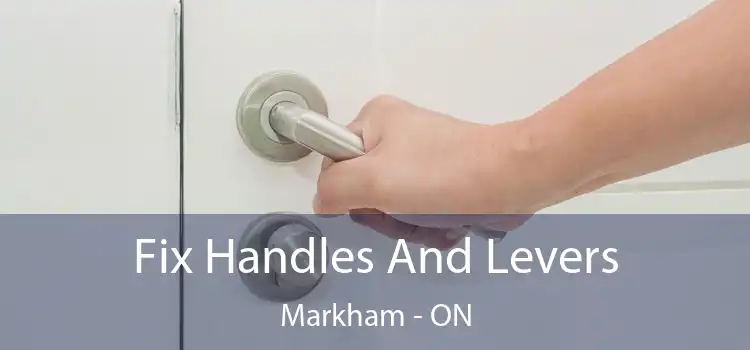  Fix Handles And Levers Markham - ON