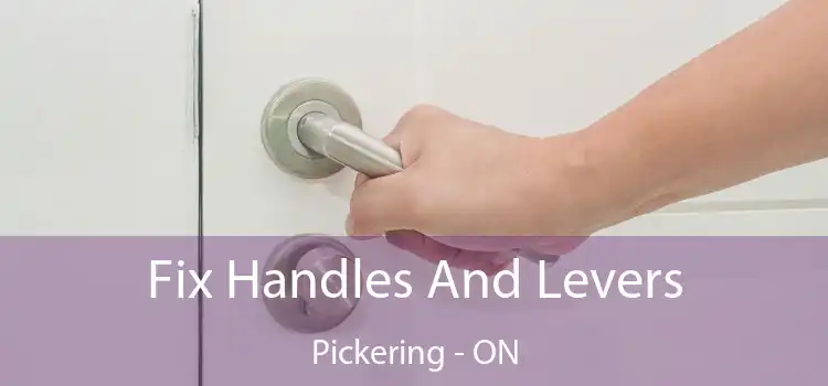  Fix Handles And Levers Pickering - ON