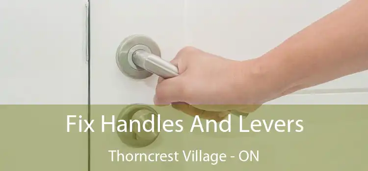  Fix Handles And Levers Thorncrest Village - ON