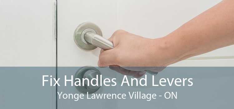 Fix Handles And Levers Yonge Lawrence Village - ON