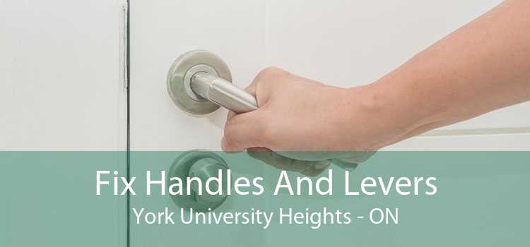 Fix Handles And Levers York University Heights - ON