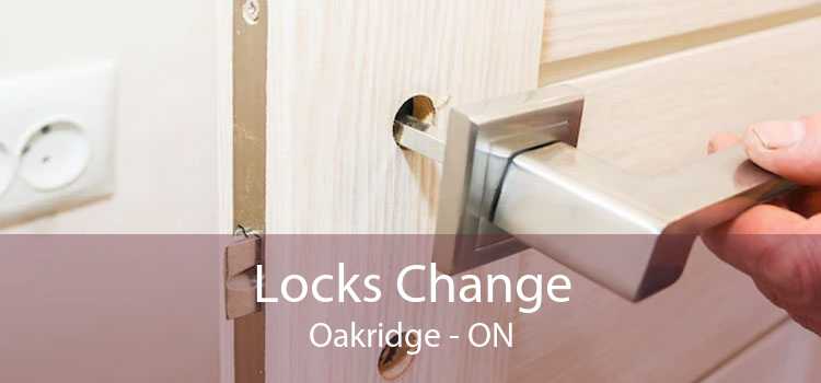 Locks Change Oakridge - ON