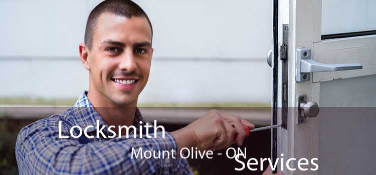 Locksmith
                                Services Mount Olive - ON