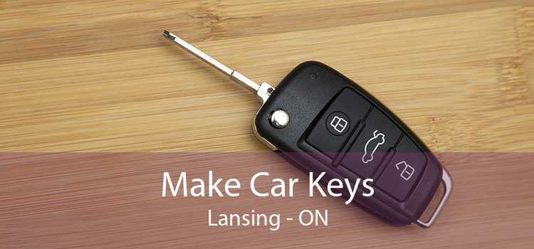 Make Car Keys Lansing - ON