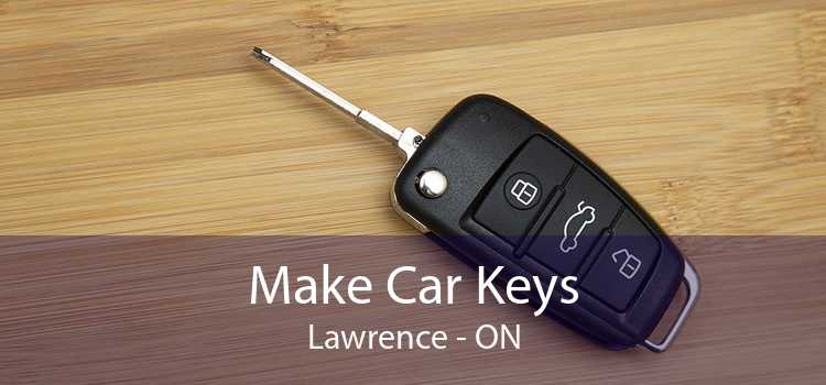 Make Car Keys Lawrence - ON