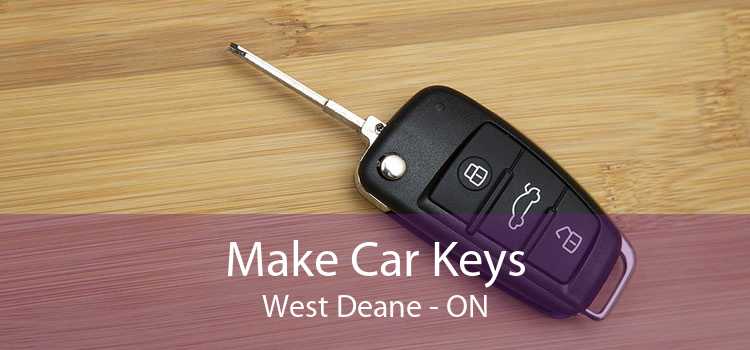 Make Car Keys West Deane - ON