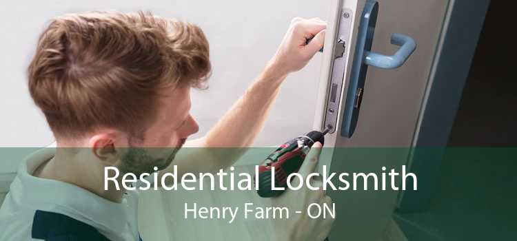 Residential Locksmith Henry Farm - ON